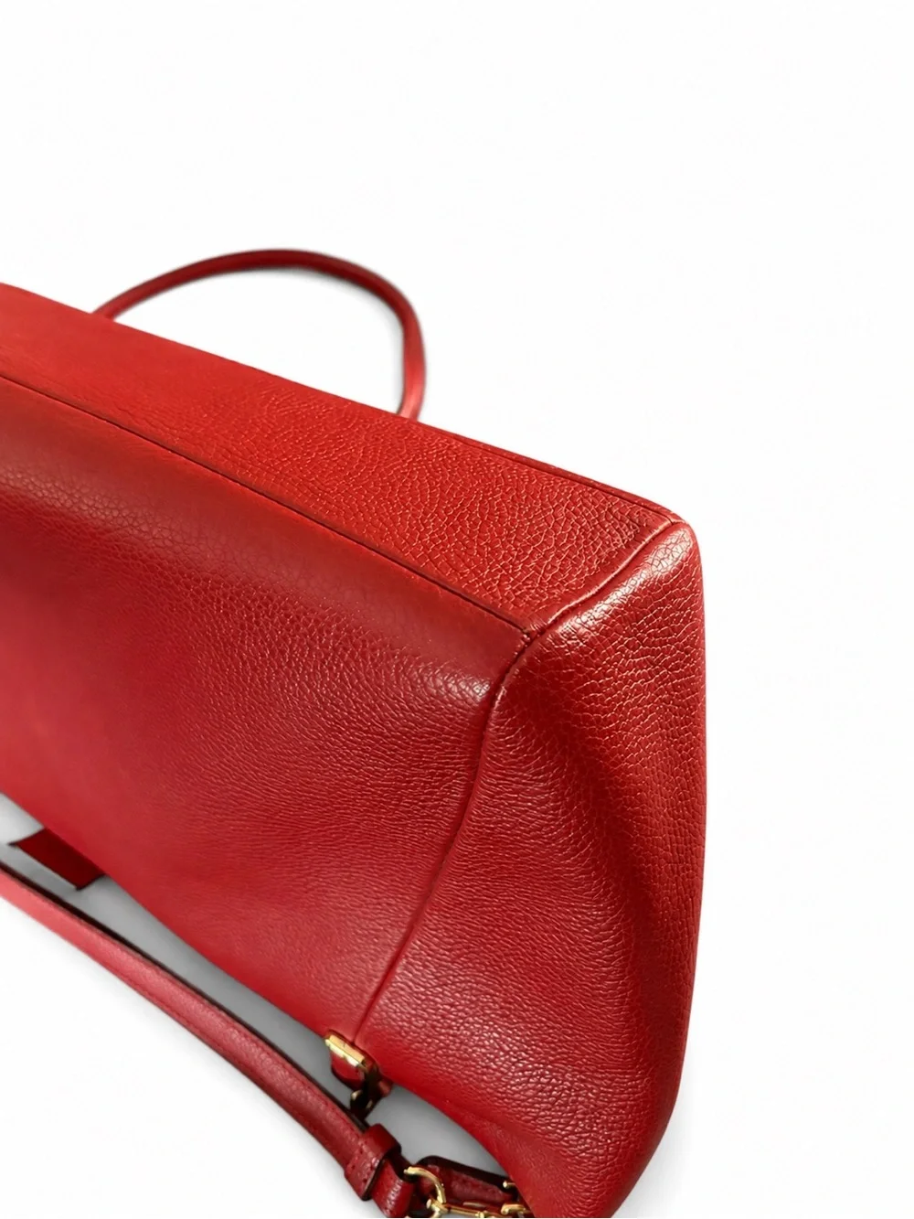 COACH Small Kelsey Satchel Crossbody Red Currant Pebbled Leather F33733
